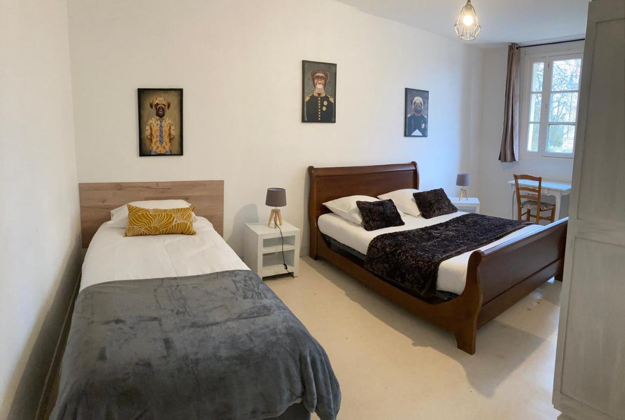 Clairac  Orangerie Du Chateau Marith - Domaine Avec Piscine חדר תמונה