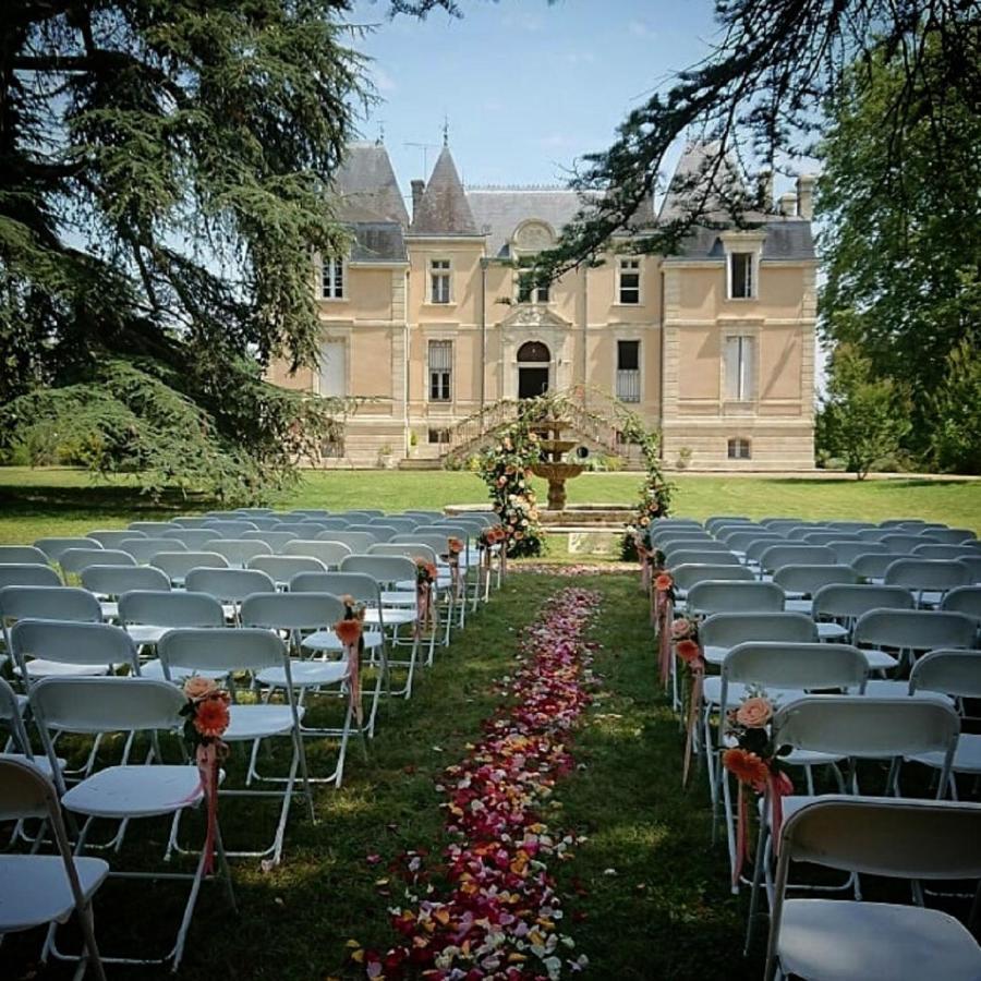Clairac  Orangerie Du Chateau Marith - Domaine Avec Piscine מראה חיצוני תמונה